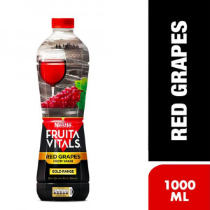 Nestle Fruita Vitals Red Grapes Fruit Drink 1 Litre 1000 ml