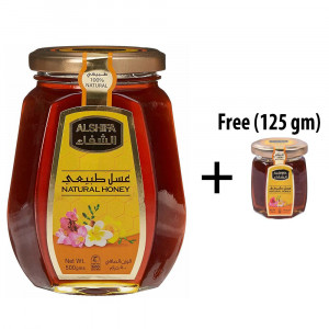 Al-Shifa Natural Honey & Natural Honey Free ( 125 gm ) 500 gm