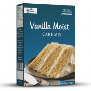 Bakea Vanilla Cake Mix 430 gm