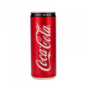 Coca Cola Zero Slim Can (250mlx12) 250 ml