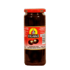 Figaro Black Olives Plain 340 gm