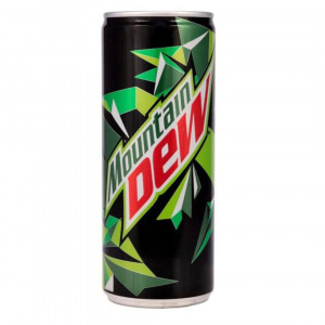 Mountain Dew Can 250 ml