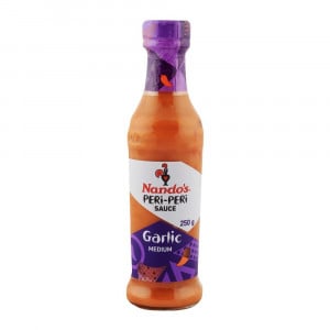 Nandos Peri-Peri Garlic Medium Sauce 250 gm