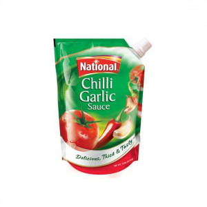 National Chilli Garlic Sauce Pouch 235 gm