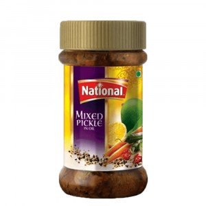 National Hyderabadi Mixed Pickle in Oil 370 gm