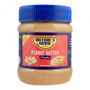 Natures Home Peanut Butter Chunky 340 gm