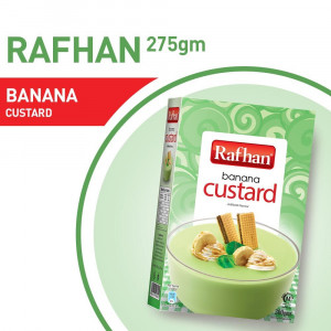 Rafhan Banana Custard 275 gm