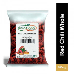 RED CHILLI WHOLE (Iqra) 100 gm