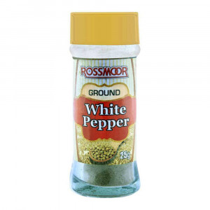 Rossmoor Ground White Pepper - سفید مرچ پاوڈر 25 gm