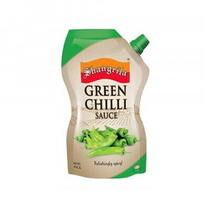 Shangrila Green Chilli Sauce Pouch 250 gm