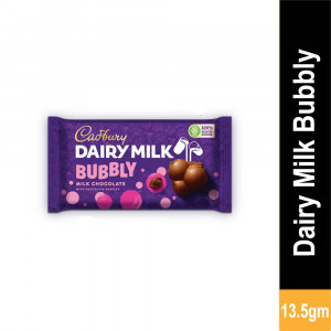 Cadbury Dairy Milk Bubbly 13.5gm Rs. 70 1 unit