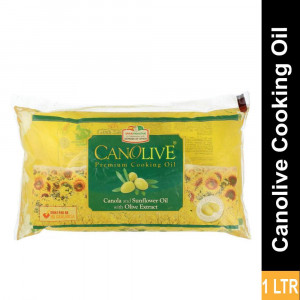 Canolive Cooking Oil 1 Litre Pouch 1 ltr