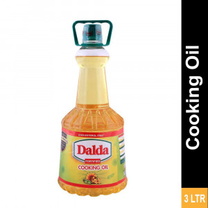 Dalda Cooking Oil Bottle 3 ltr