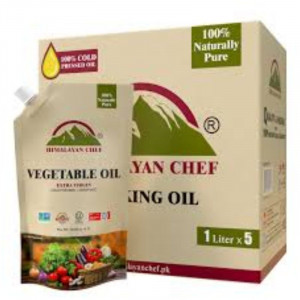 Himalayan Chef Extra Virgin Vegetable Oil CTN 1*5 ltr 1 unit