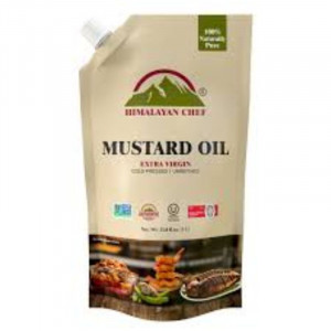 Himaliayan Chef Mustard Oil Extra Virgin 1 ltr