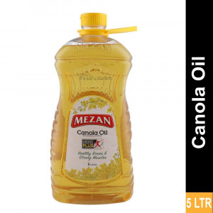 Mezan Canola Oil 5 Litre Bottle 5 ltr