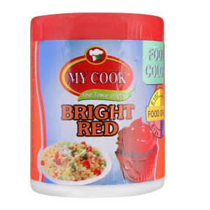 MY COOK FOOD COLOR 25GM BRIGHT RED 25 gm