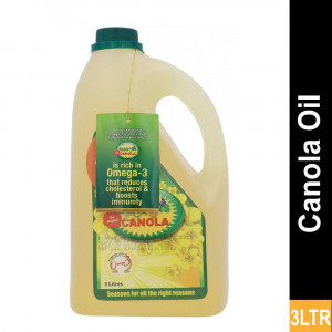 Seasons Canola Oil Bottle 3 ltr