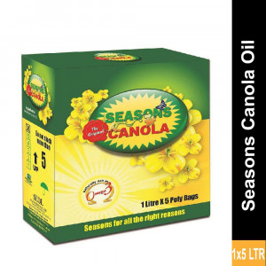 Seasons Canola Oil Carton (1KG x5) 1 unit