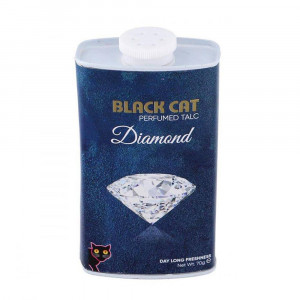 Black Cat Diamond Perfumed Talc 70 gm