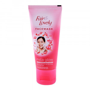 Fair & Lovely is Now Glow & Lovely Face Wash Insta Glow... 50 gm