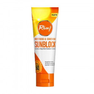 RIVAJ UK SUN BLOCK WHITENING & VANISHING SPF 60+ 40 ml