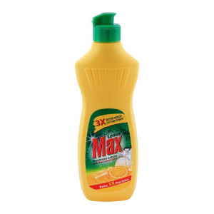 Lemon Max Dishwash Liquid Yellow Bottle	475 ml