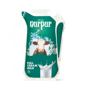 Nurpur Full Cream Milk Pouch 250 ml