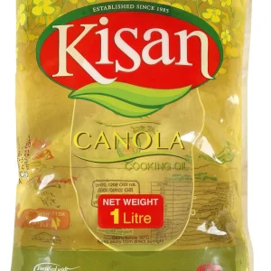 Kisan Canola Oil 1 Liter Pouch